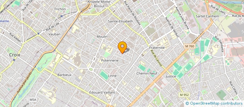 localisation de l'entreprise MONSIEUR IMED AMMAR  ROUBAIX