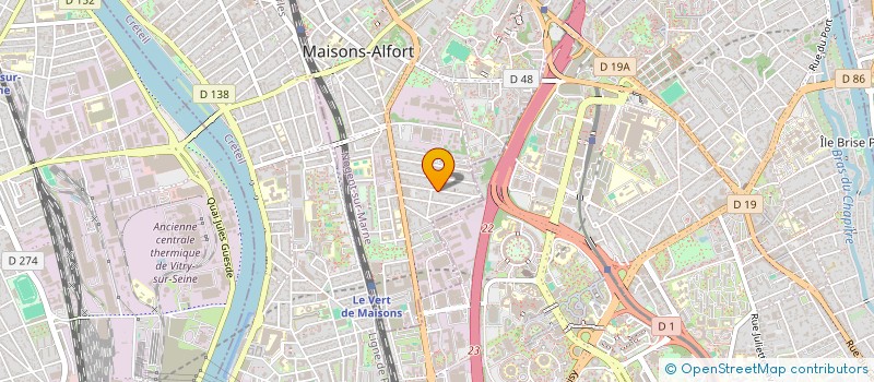 localisation de l'entreprise MONSIEUR IMED AOUINTI  MAISONS-ALFORT