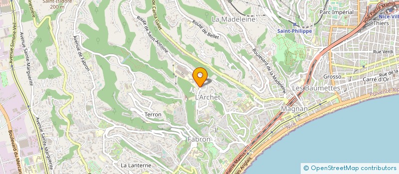 localisation de l'entreprise MONSIEUR IMED BEN AMOR à NICE
