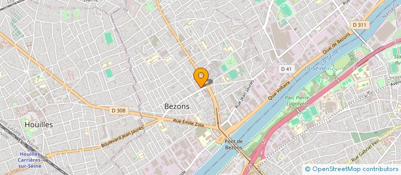 localisation de l'entreprise MONSIEUR IMED BEN FRADJ à BEZONS