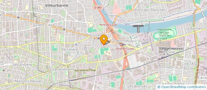 localisation de l'entreprise MONSIEUR IMED BENARAR  LYON