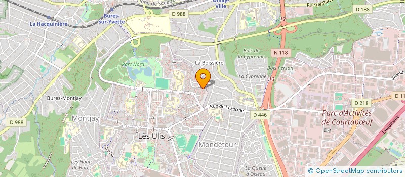 localisation de l'entreprise MONSIEUR IMED BROUG à LES ULIS