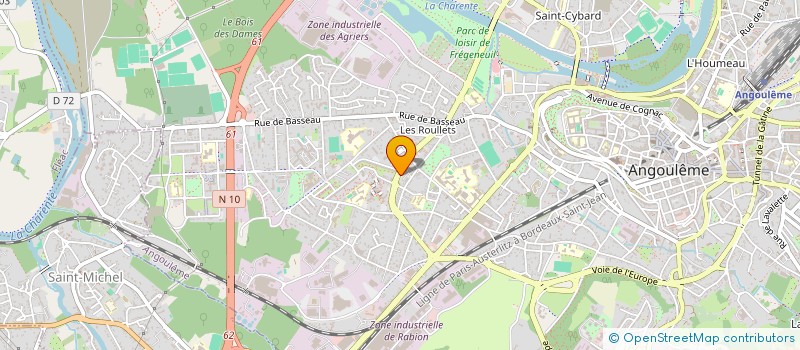 localisation de l'entreprise MONSIEUR IMED DRAI à ANGOULEME