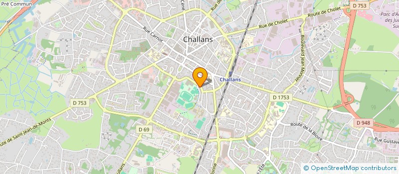 localisation de l'entreprise MONSIEUR IMED EL HAGUI à CHALLANS