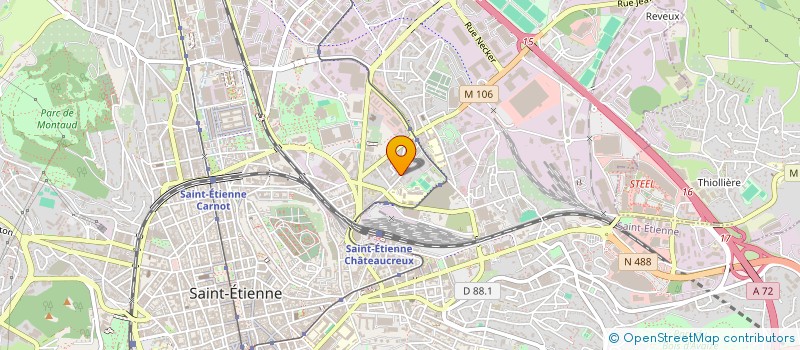 localisation de l'entreprise MONSIEUR IMED ESSARI  SAINT-ETIENNE