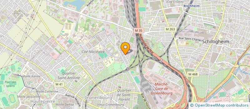localisation de l'entreprise MONSIEUR IMED GAFSI à STRASBOURG