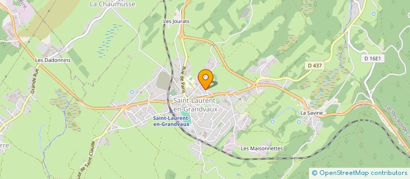 localisation de l'entreprise MONSIEUR IMED GANA  SAINT-LAURENT-EN-GRANDVAUX