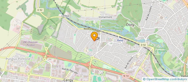 localisation de l'entreprise MONSIEUR IMED HAFSIA  OSNY