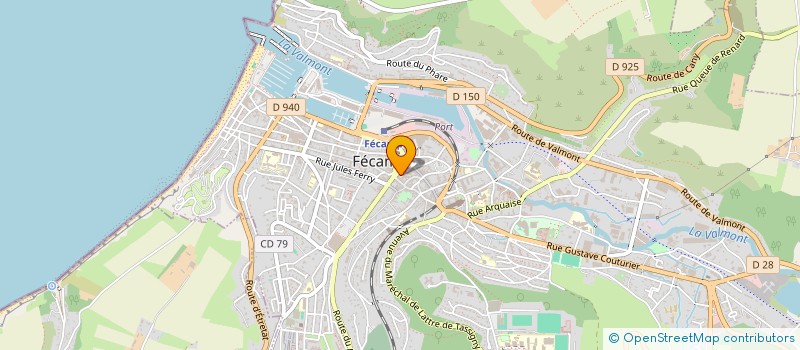 localisation de l'entreprise MONSIEUR IMED HATHOUT  FECAMP