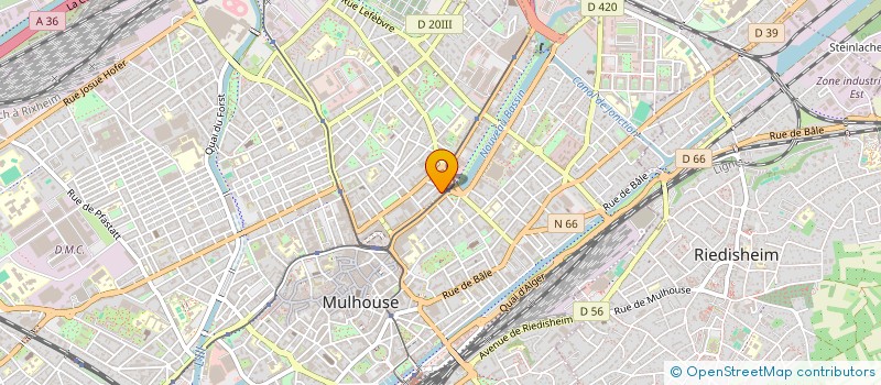 localisation de l'entreprise MONSIEUR IMED KAROUB  MULHOUSE