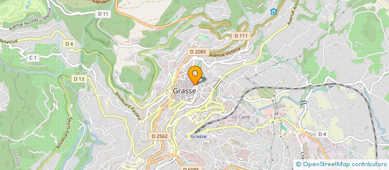 localisation de l'entreprise MONSIEUR IMED LACHIGUAR  GRASSE