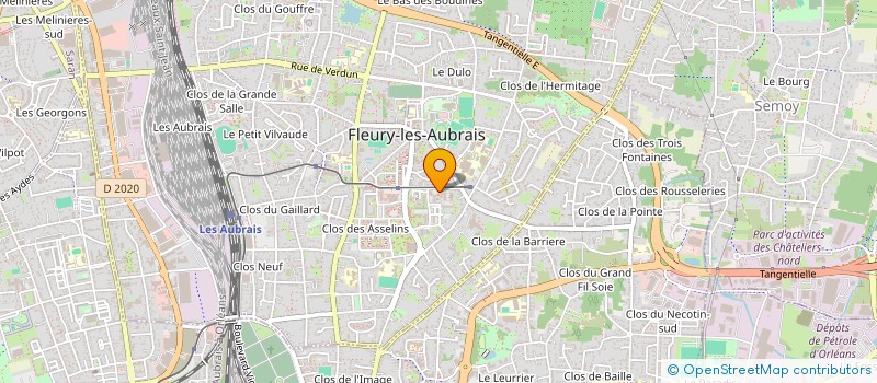 localisation de l'entreprise MONSIEUR IMED LOKCHIRI à FLEURY-LES-AUBRAIS