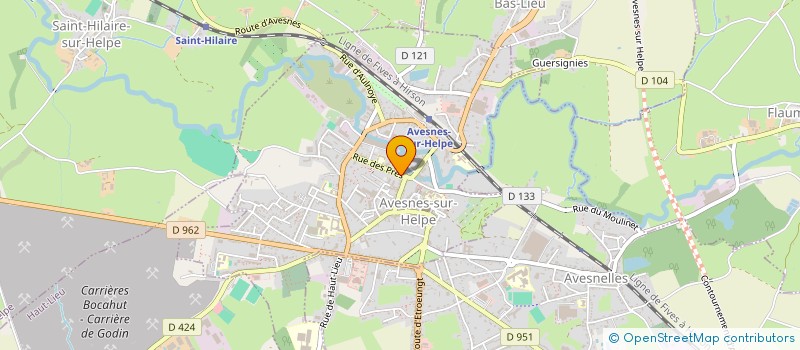 localisation de l'entreprise MONSIEUR IMED MESSAOUDENE  AVESNES-SUR-HELPE