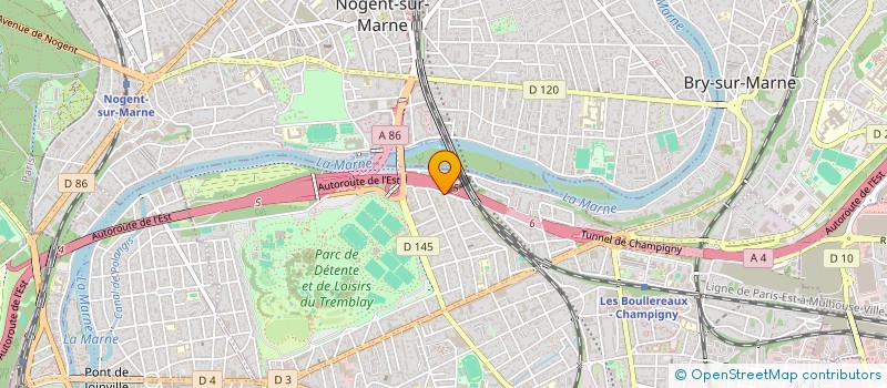 localisation de l'entreprise MONSIEUR IMED MOULA à CHAMPIGNY-SUR-MARNE