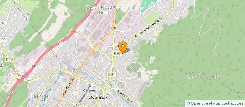 localisation de l'entreprise MONSIEUR IMED MOUSSATEN à OYONNAX