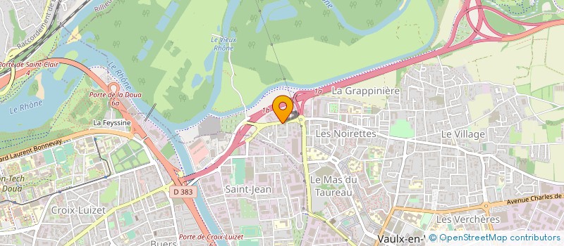 localisation de l'entreprise MONSIEUR IMED MUSTAPHA  VAULX-EN-VELIN