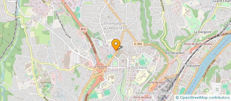 localisation de l'entreprise MONSIEUR IMED RAFIK  CHAMPAGNE-AU-MONT-D'OR