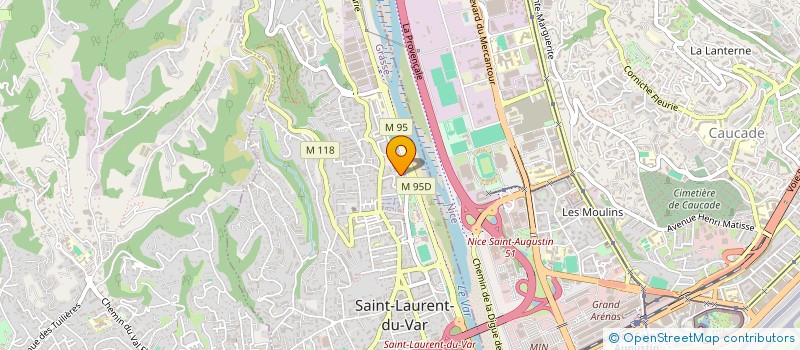 localisation de l'entreprise MONSIEUR IMED RAHMOUNI à SAINT-LAURENT-DU-VAR