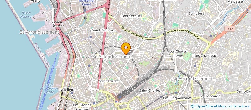 localisation de l'entreprise MONSIEUR IMED RENI à MARSEILLE