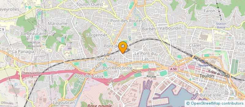 localisation de l'entreprise MONSIEUR IMED TALBI  TOULON