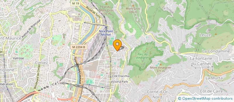 localisation de l'entreprise MONSIEUR IMEDA ERKOMAISHVILI  NICE