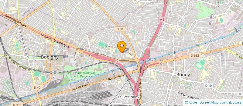 localisation de l'entreprise MONSIEUR IMENE ZAHAF  BOBIGNY