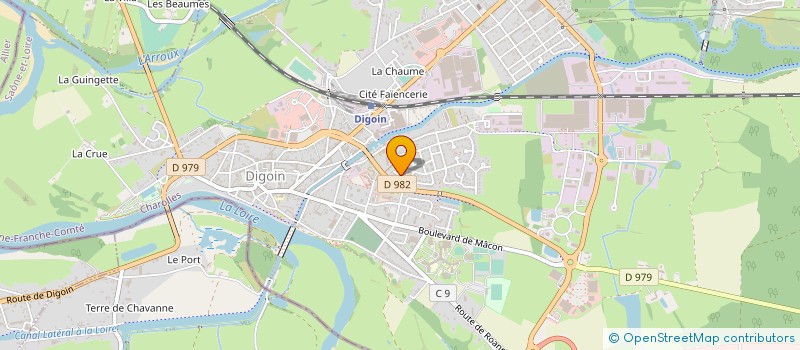 localisation de l'entreprise MONSIEUR IMER GASHI  DIGOIN