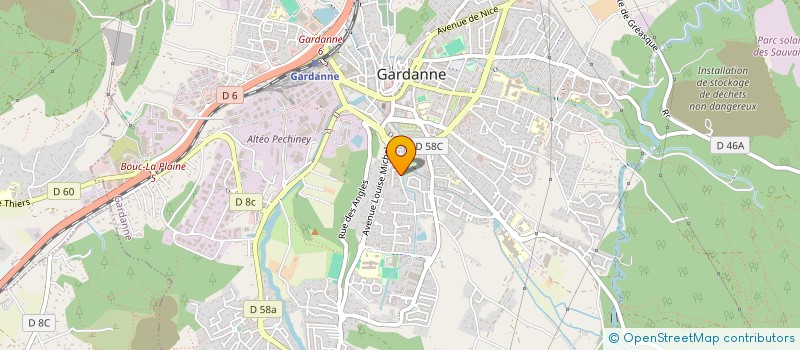 localisation de l'entreprise MONSIEUR IMIT FERATI à GARDANNE