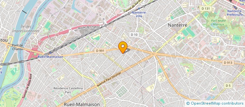 localisation de l'entreprise MONSIEUR IMON MIAH  NANTERRE