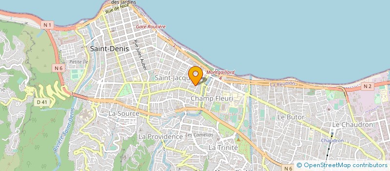 localisation de l'entreprise MONSIEUR IMRAAN SEDAT  SAINT-DENIS