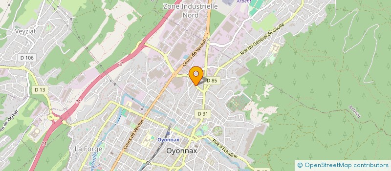 localisation de l'entreprise MONSIEUR IMRAH KARAKAYA à OYONNAX