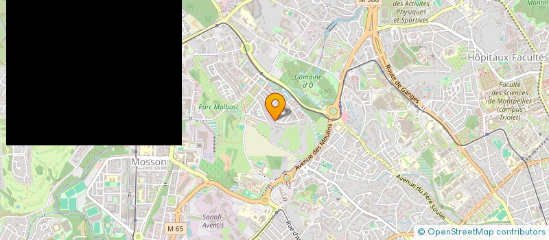 localisation de l'entreprise MONSIEUR IMRAN ABDOUL RAZACK à MONTPELLIER