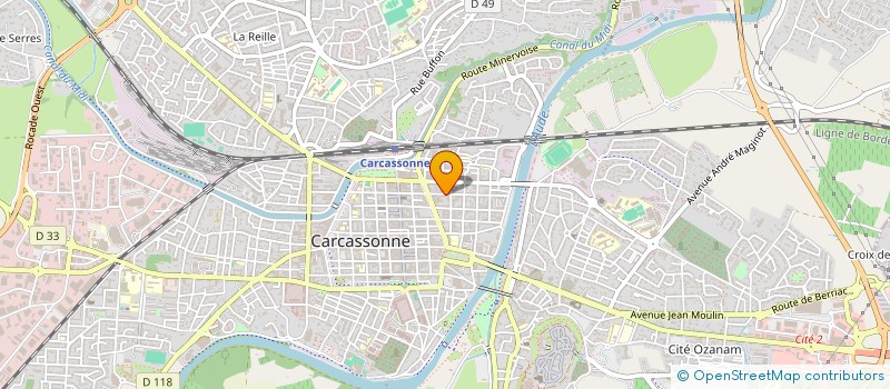 localisation de l'entreprise MONSIEUR IMRAN ABDUL RAHIME ZAI à CARCASSONNE