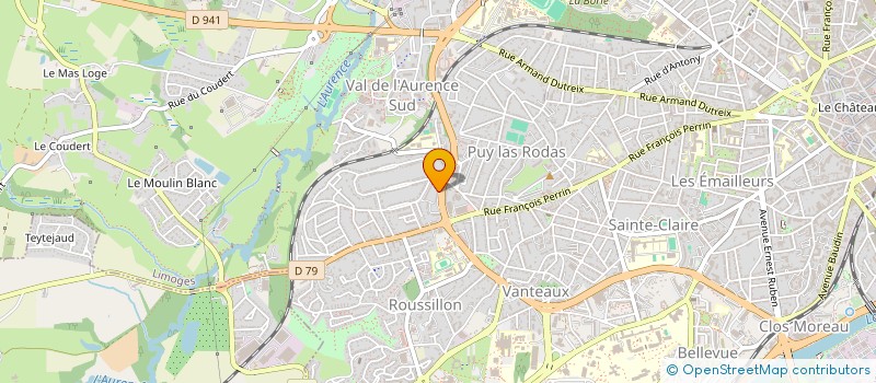 localisation de l'entreprise MONSIEUR IMRAN AHMADZAI à LIMOGES