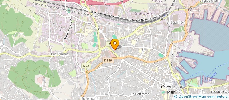 localisation de l'entreprise MONSIEUR IMRAN AMRI  LA SEYNE-SUR-MER