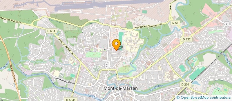 localisation de l'entreprise MONSIEUR IMRAN BABAKHIL  MONT-DE-MARSAN