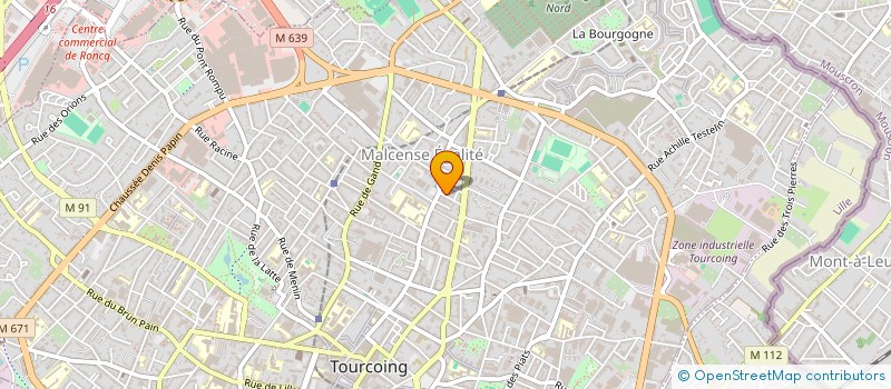 localisation de l'entreprise MONSIEUR IMRAN BELAZZOUZ  TOURCOING