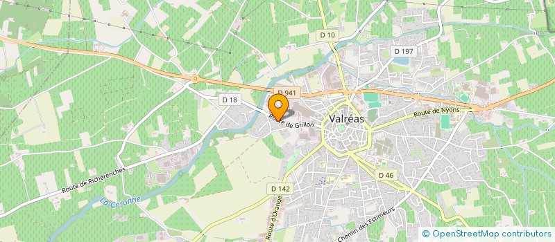 localisation de l'entreprise MONSIEUR IMRAN BOUGRINE à VALREAS