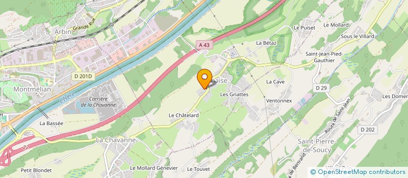 localisation de l'entreprise MONSIEUR IMRAN BOURBIA  PLANAISE