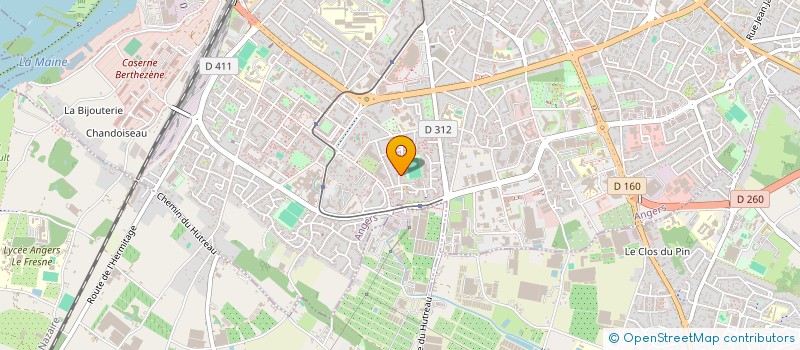 localisation de l'entreprise MONSIEUR IMRAN CHOUDRY à ANGERS