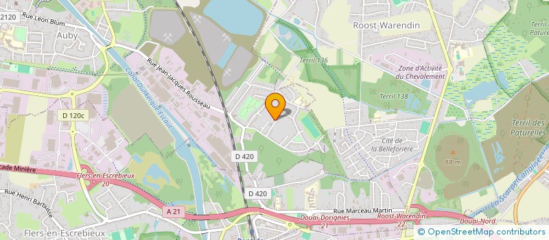 localisation de l'entreprise MONSIEUR IMRAN EL BARKAOUI  AUBY