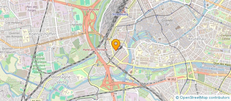 localisation de l'entreprise MONSIEUR IMRAN HACQUE à STRASBOURG