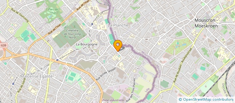 localisation de l'entreprise MONSIEUR IMRAN HAMLAOUI CHAREUF  TOURCOING