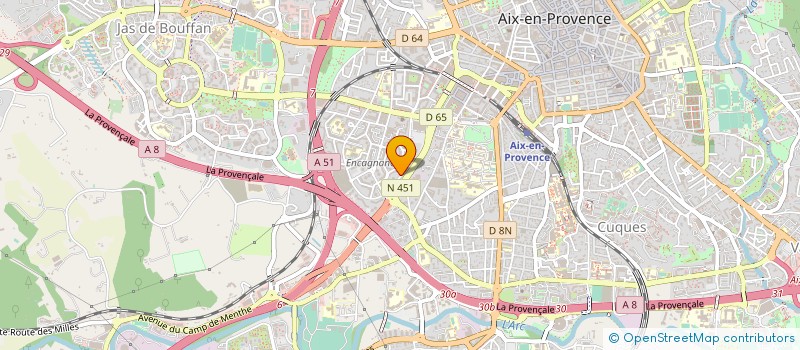 localisation de l'entreprise MONSIEUR IMRAN HAMOUM à AIX-EN-PROVENCE