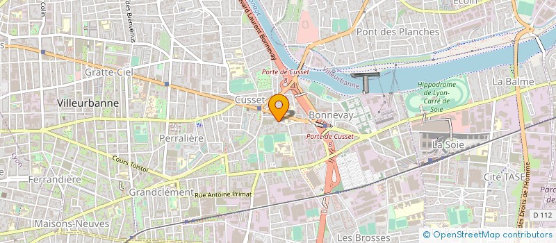 localisation de l'entreprise MONSIEUR IMRAN ISAEV  VILLEURBANNE