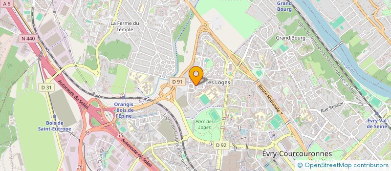 localisation de l'entreprise MONSIEUR IMRAN KHALUZAI à EVRY-COURCOURONNES