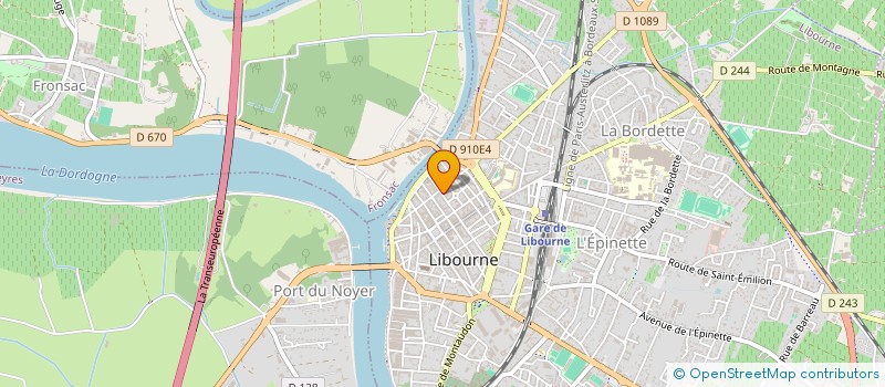 localisation de l'entreprise MONSIEUR IMRAN KHAN  LIBOURNE