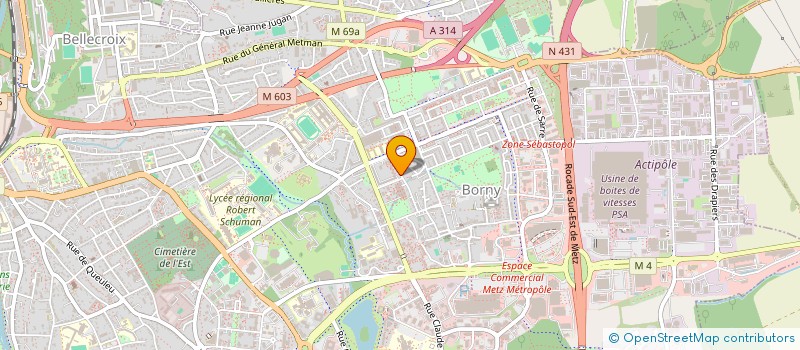 localisation de l'entreprise MONSIEUR IMRAN KHAN  METZ