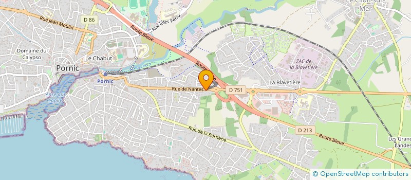 localisation de l'entreprise MONSIEUR IMRAN KHOMARHEL  PORNIC