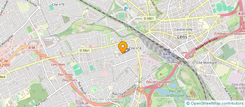 localisation de l'entreprise MONSIEUR IMRAN LOQMANI  LENS